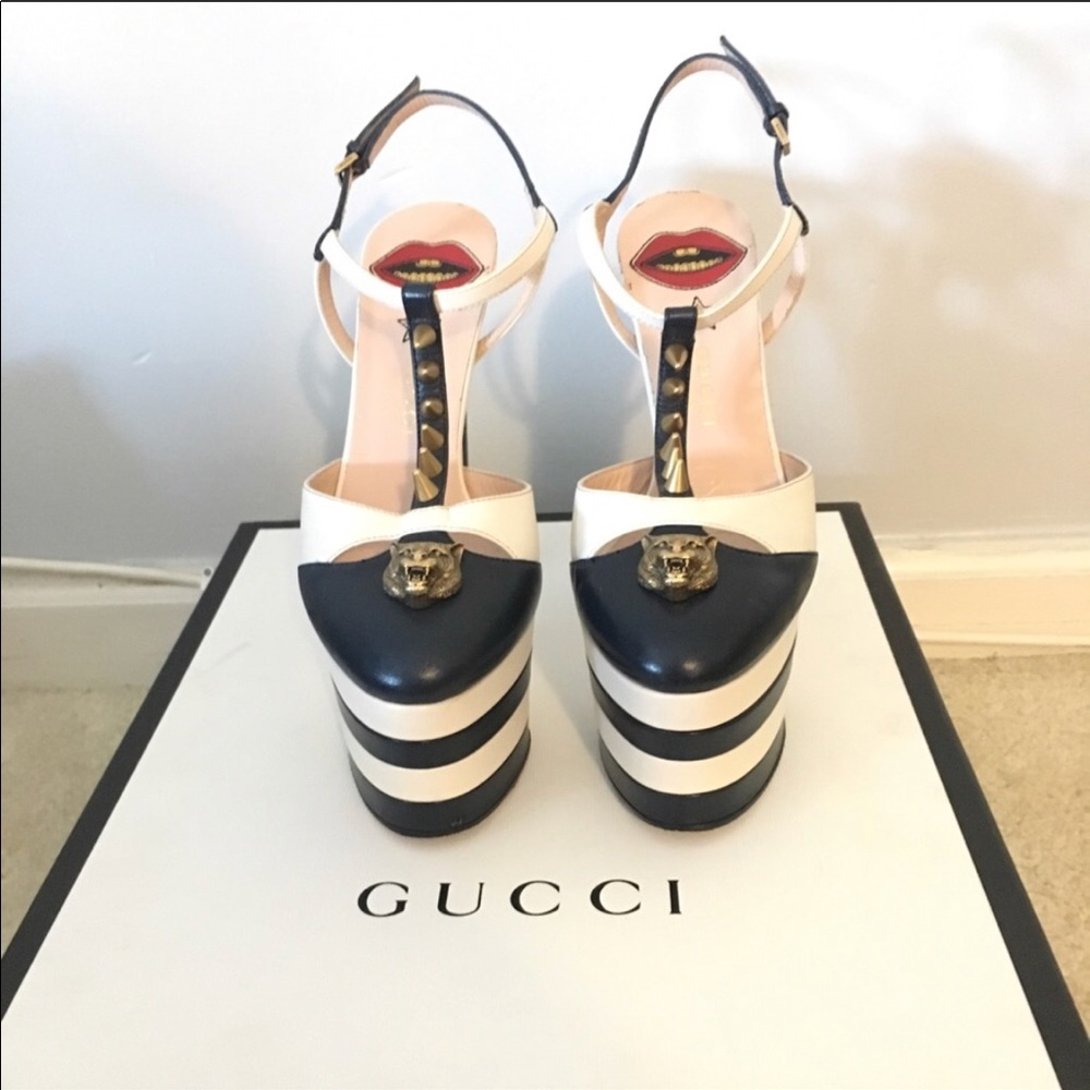 Gucci platform stilettos